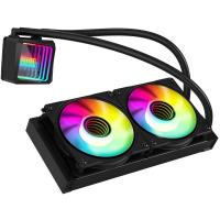 POWERBOOST ALPHA 240B ARGB Fanlı 240mm (LGA1700/AM4/AM5) Uyumlu Sıvı Soğutma Sistemi (Siyah) - 2